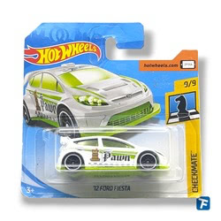 Hot Wheels '12 Ford Fiesta - fjy94